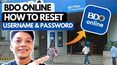 BDO ONLINE (HOW TO RECOVERY USERNAME.